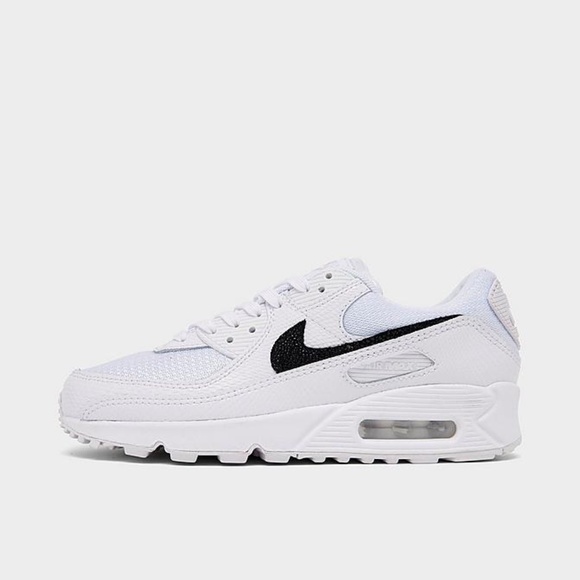 [NEW] Women's Nike Air Max 90 Shoes White DZ5212-100 - Picture 1 of 6